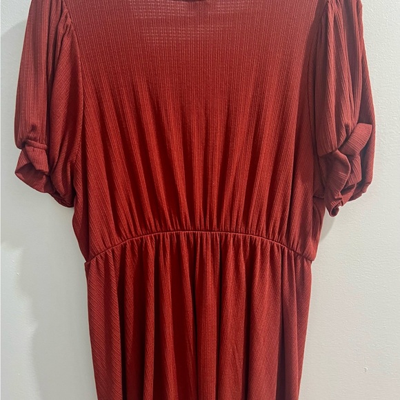 Torrid Ribbed Surplice Peplum Top - Picture 5 of 5